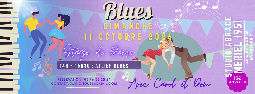 Atelier Blues 11 octobre 2026