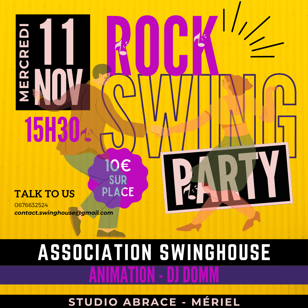 Rock Swing Party 11 novembre 2026